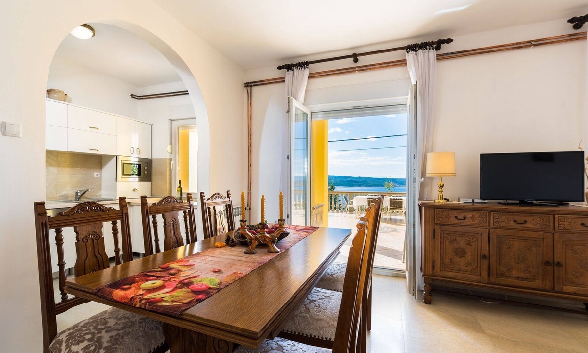 Dramalj Apartment | Two bedroom apartment with terrace and sea view Dramalj, Crikvenica (A-5592-c)