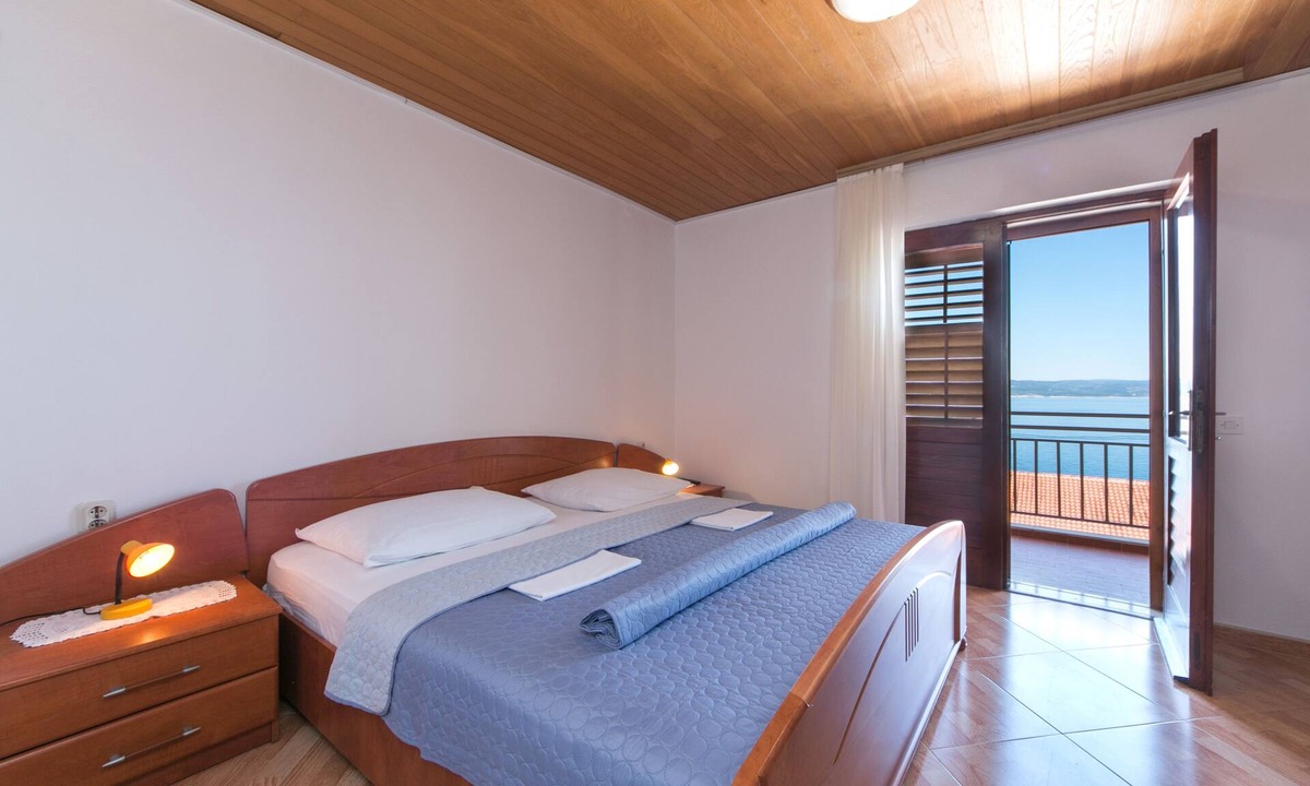 Brela Apartment | Two bedroom apartment with balcony and sea view Brela, Makarska (A-2752-b)