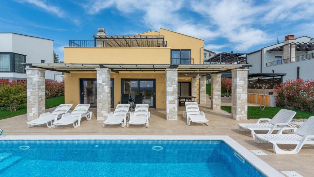 Materada Villa | Villa Andreas Matelići with Beautiful Sea View