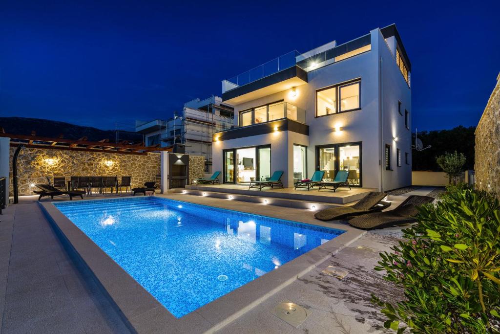 Rovanjska Villa | Villa KALINAGO - PRIVATE POOL - SEA VIEW