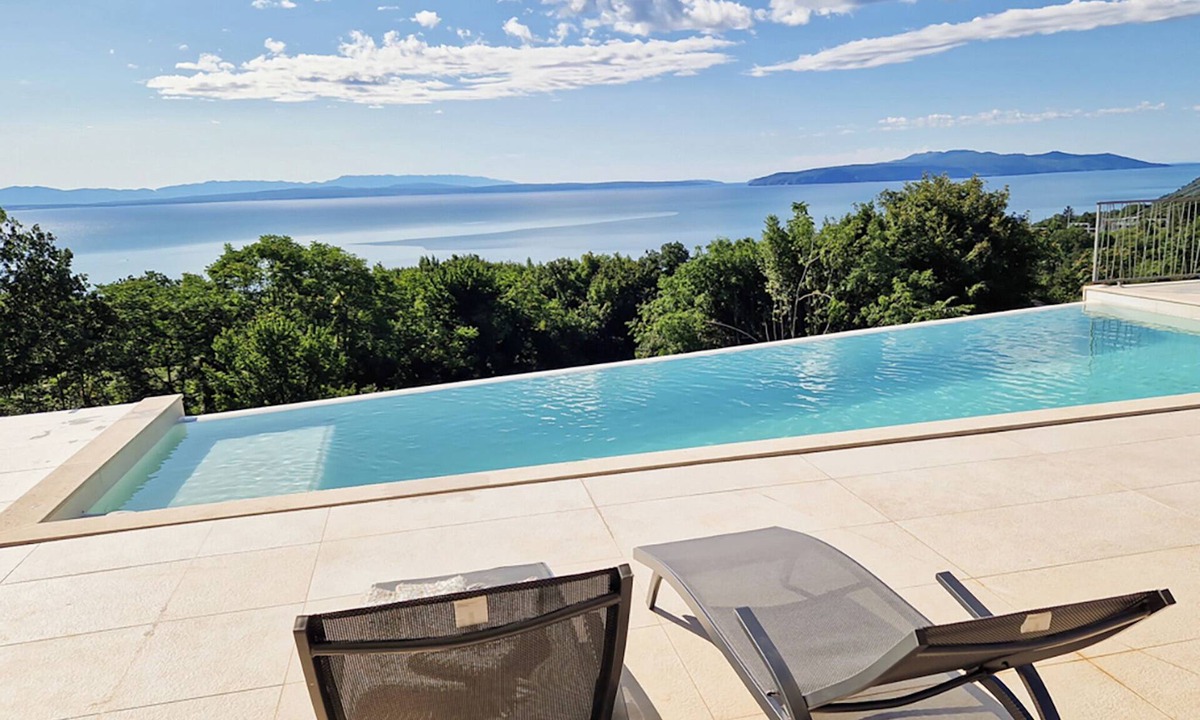 Poljane Villa | Villa Maritima - Sea view - Infinity Pool - Sauna - Wellness - Relax -Opatija
