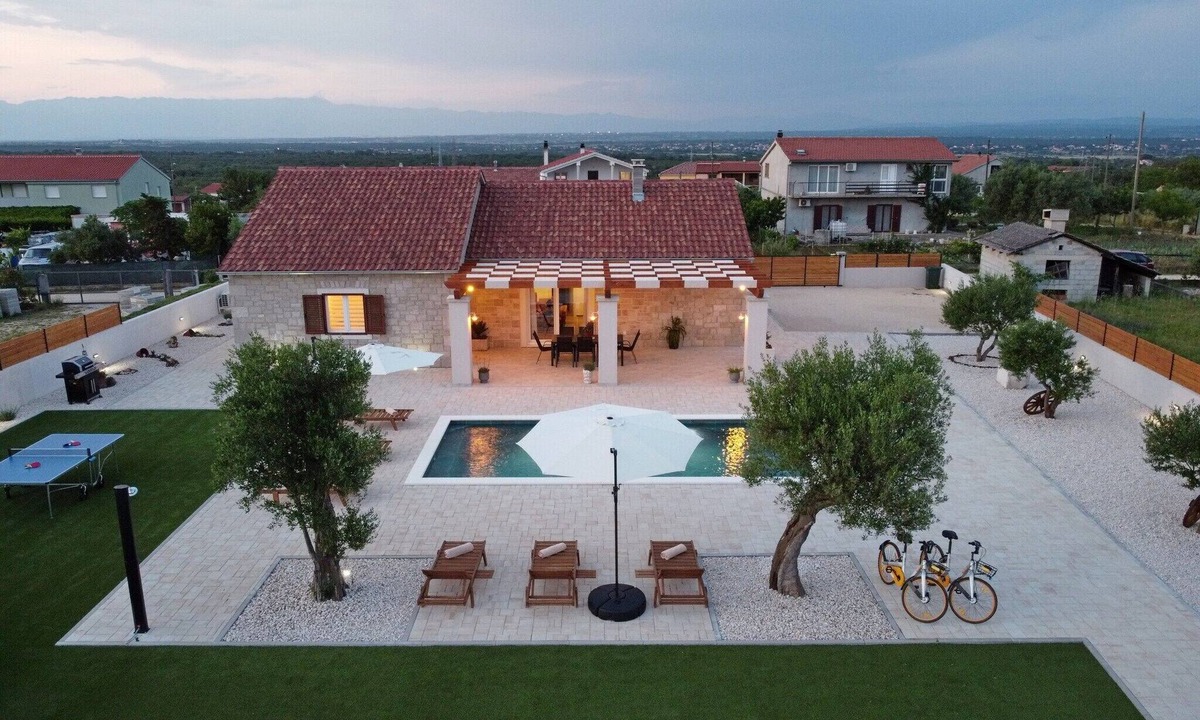 Municipality of Sukosan Villa | Villa Orkula with heated pool
