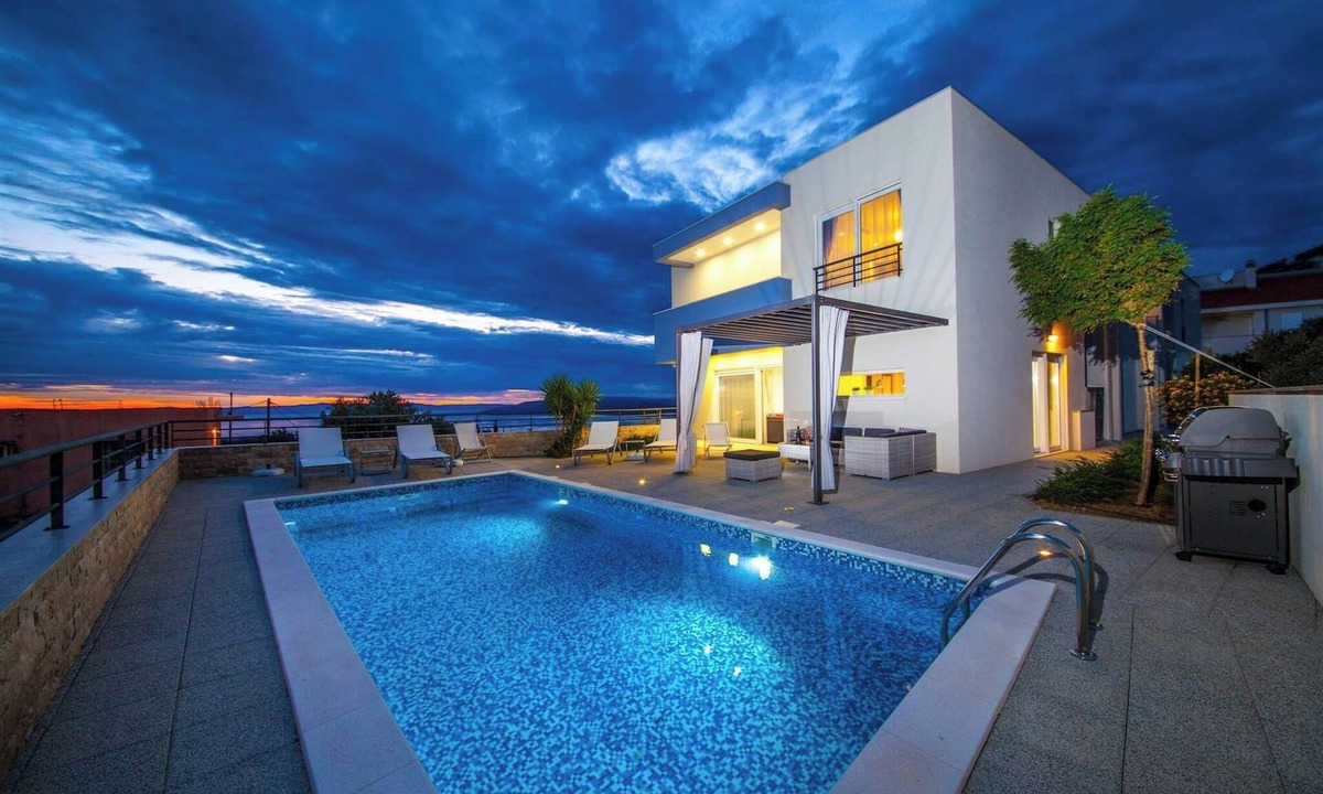 Veliko Brdo Villa | Villa Red with pool, seaview