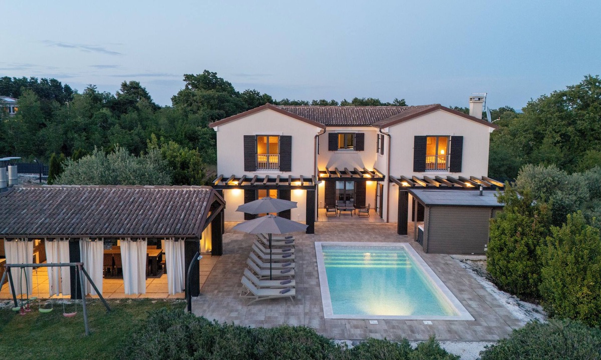 Jursici House | Villa Santi with whirlpool, sauna and heated pool from May to the end of September