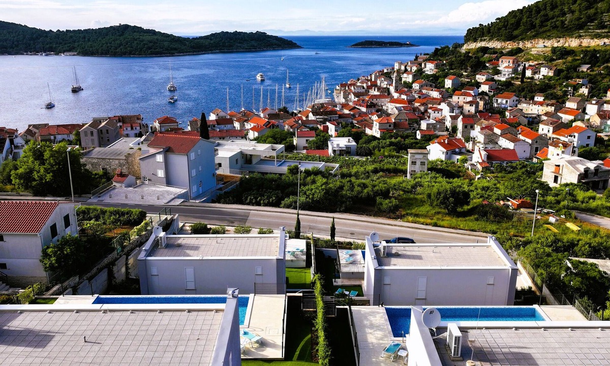 Vis Villa | Villa Sapphire – Panoramic Sea View with Private Heated Pool