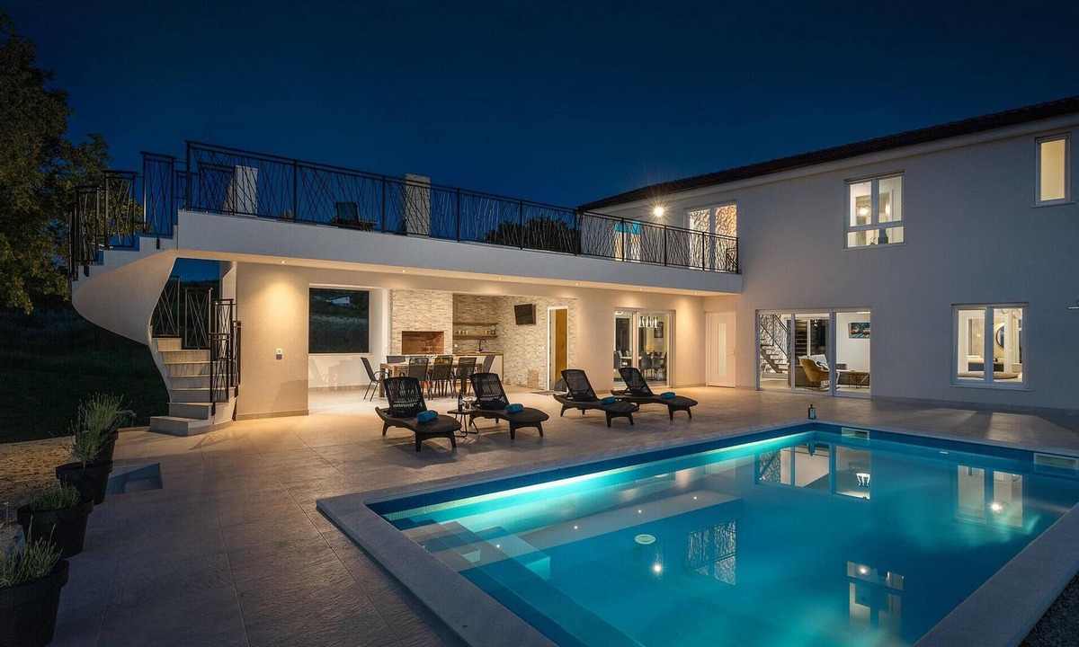 Brisevo House | Villa Sunset Grusi is located in Bri.