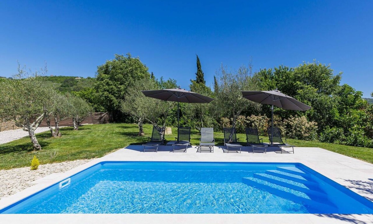 Sveti Bartol Villa | Wonderful private villa for 6 guests with WIFI, private pool, A/C, TV, terrace and panoramic view