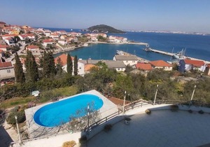 Apartment in Kali with sea view, balcony, air conditioning, Wi-Fi (4566-2) in Kali