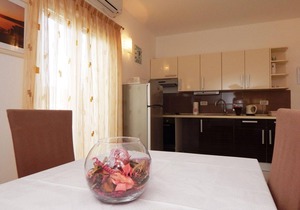 Holiday apartment with two balconies