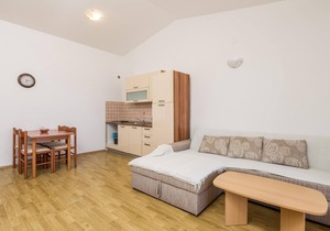 Look forward to a wonderful sea view on vacation in this vacation apartment.