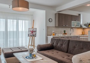 Modern family villa with pool near Zadar