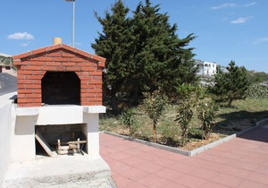 One bedroom apartment with terrace and sea view Kustići, Pag (A-6287-d)