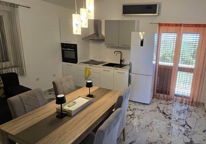 One bedroom apartment with a swimming pool Bibinje (Zadar) (A-6121-b)