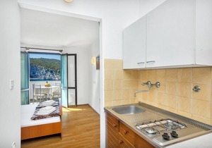 Studio flat near beach Cove Pokrivenik (Hvar) (AS-5231-d)
