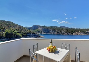 Studio flat near beach Cove Pokrivenik (Hvar) (AS-5231-d)