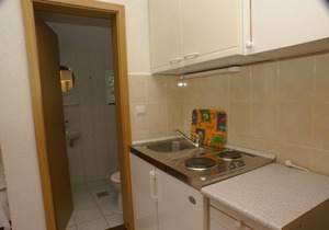 Studio flat with balcony and sea view Podaca, Makarska (AS-2617-d)