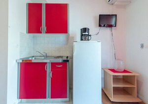 Studio flat with terrace and sea view Nin, Zadar (AS-5666-b) in Nin
