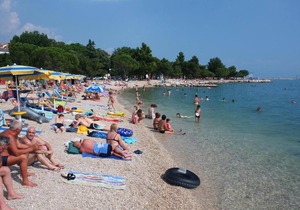 Two bedroom apartment with terrace and sea view Dramalj, Crikvenica (A-5592-c) in Dramalj