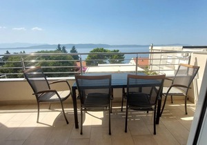 Two bedroom apartment with balcony and sea view Živogošće - Mala Duba, Makarska (A-18626-b)
