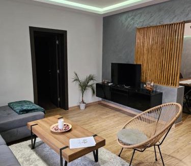 Surcin Apartment | AeroVista - 5-10 min to Belgrade Airport - Free Parking - 2 Bedrooms - Late Check-in