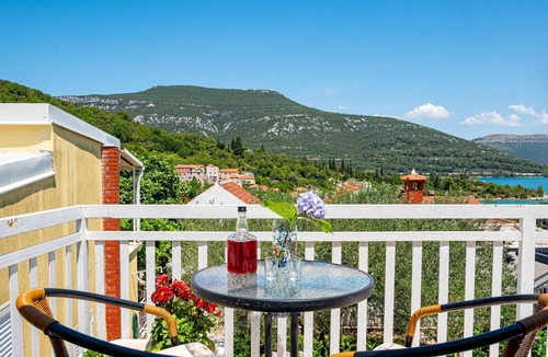 Hodilje House | Amazing home in Ston with house sea view