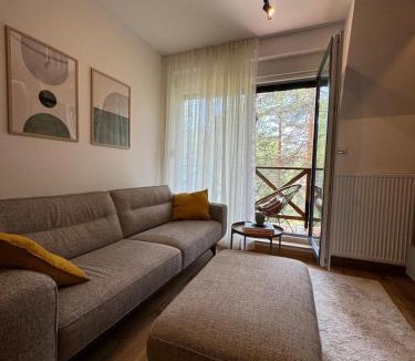 Divcibare Apartment | Apartman Green Divčigora-2 spavaće sobe, terasa sa pogledom na šumu