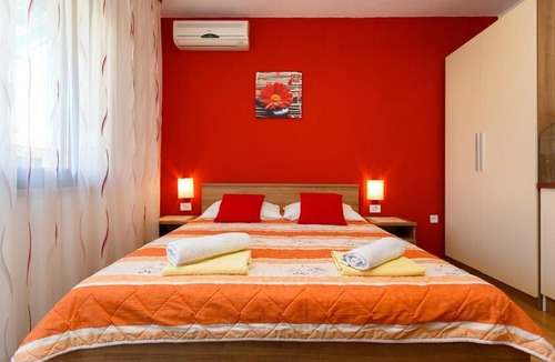 Kornic Apartment | Apartmani BRAUT-Studio-ANDREA 1 with sea view-STUDIO 3 view of the garden
