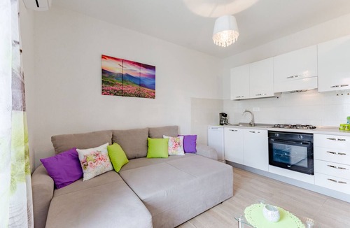 Kastela Apartment | Apartment Anamaris (ST) - One Bedroom Apartment with Terrace and Sea View