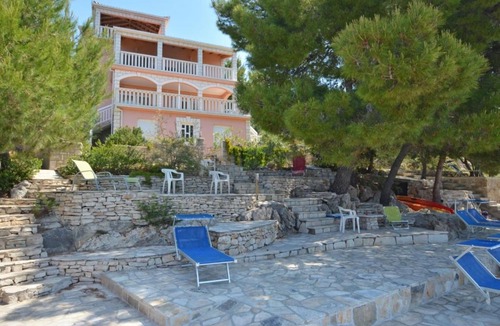Blato Apartment | Apartment in Karbuni with sea view, terrace, air conditioning, W-LAN 3609-1