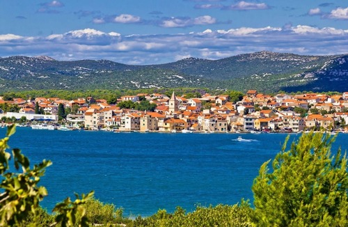 Vodice Apartment | Apartment in Vodice with Terrace, Air condition, WIFI (4382-1)
