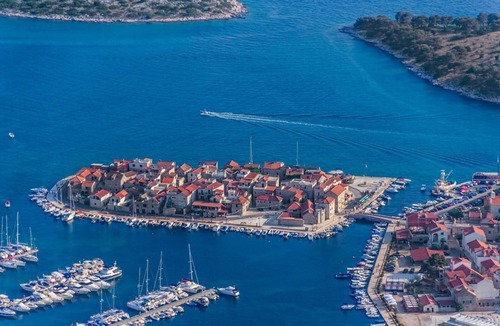 Srima Apartment | Apartment in Vodice with Seaview, Terrace, Air condition, WIFI (4727-1)