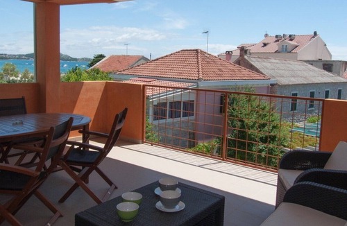 Pakostane Apartment | Apartment Sime A2 with balcony in Villa Vulin, 150m from the beach!