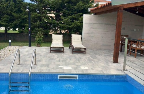 Ljubac Apartment | Apartment with Own swimming pool and a sea view