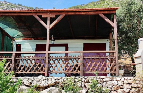 Mljet Apartment | Apartments Dalamar - Mobile Home with Patio