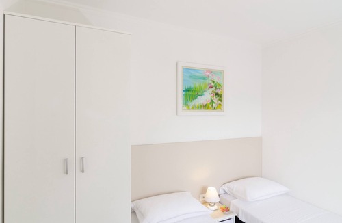 Pile House | Apartments Kapelica - Twin or Double Room with Terrace and Sea View