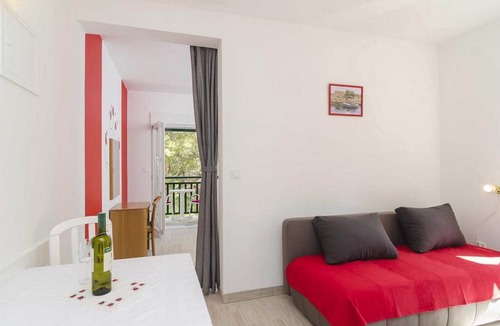 Kobas Apartment | Apartments Matuško Mljet - One Bedroom Apartment with Balcony and Sea View