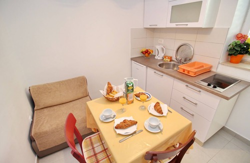 Okuklje Apartment | Apartments Paolo- Standard One Bedroom Apartment with Terrace and Sea View(A2+1) LUNA