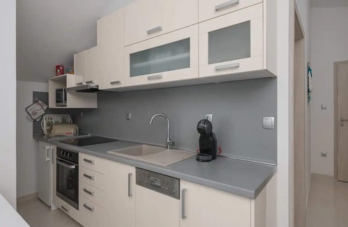 Zavrelje Apartment | Apartments Villa Soleil - Two Bedroom Apartment with Balcony with Sea View