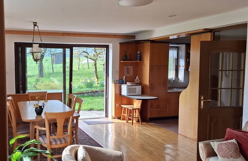 Gabrovcec Cottage | Apple Tree Cottage located in a private garden with an orchard comfortable for 8