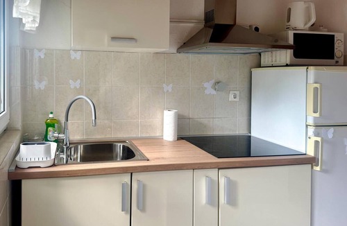 Vlasici Apartment | Beach front apartment in Vlasici with WiFi