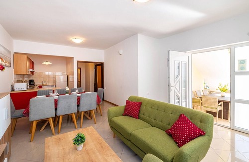 Kozino House | Beach front home in Kozino with house sea view