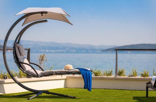 Kastel Stari Villa | Beachfront Villa Anemona with Pool