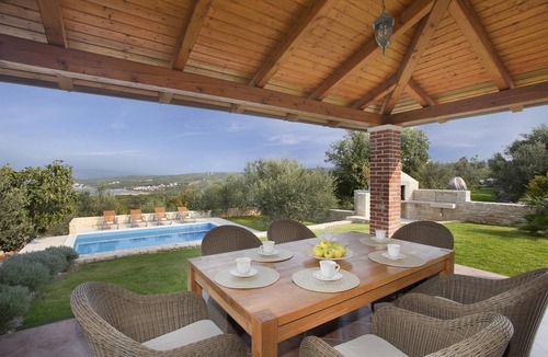 Dobrinj Villa | Beautiful Luxury Villa Maria with a swimming pool, near the Sea