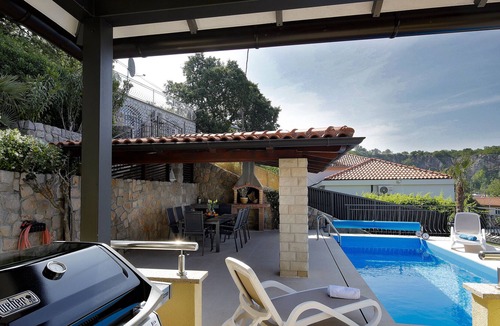 Zurkovo Villa | Beautiful pool villa on the beach, sleeps 8