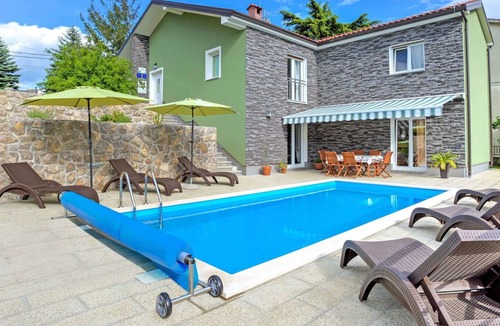Marcelji House | Beautiful private villa for 6 people with WIFI, A/C, private pool, TV, terrace and parking