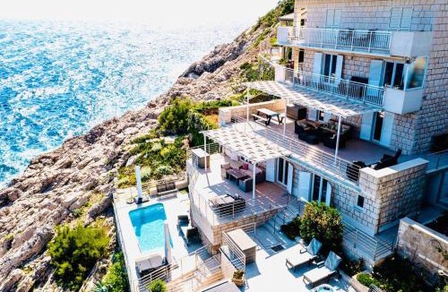 Gorica Villa | Blue Views Villa with Heated Pool and Jacuzzi