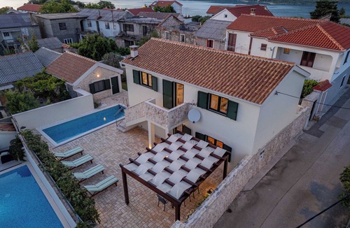 Vinjerac Villa | Brand new luxury villa Ivo, private pool, 3 bedrooms, table tennis, beach