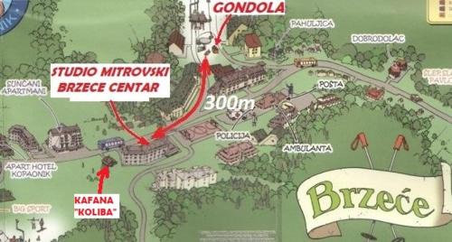Kopaonik Apartment | Brzeće Center Studio Mitrovski Gondola 300m