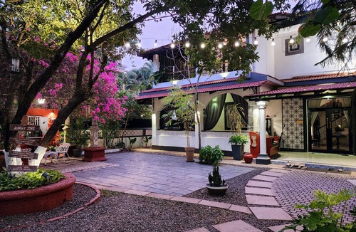 Assagao Villa | Casa de Tartaruga - Heritage Goan Estate - Private Pool, Tropical Garden, Staff