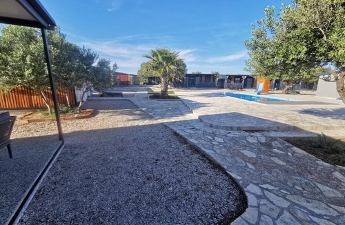 Pirovac House | Classic Two Bedroom Mobile Home with Sea View and Terrace